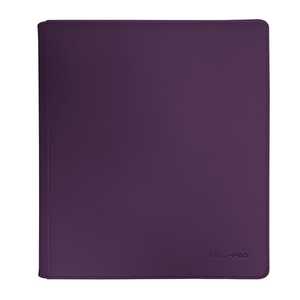 Ultra Pro Vivid 12-Pocket Zippered PRO-Binder Midnight Plum