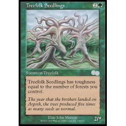 Magic löskort: Urza's Saga: Treefolk Seedlings