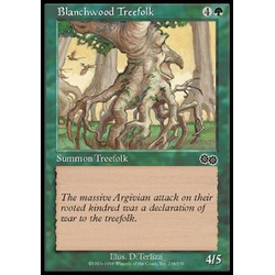 Magic löskort: Urza's Saga: Blanchwood Treefolk