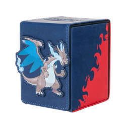 Ultra Pro Pokémon Alcove Flip Deck Box - Mega Charizard X
