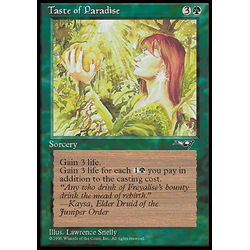 Magic löskort: Alliances: Taste of Paradise v.1