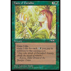 Magic löskort: Alliances: Taste of Paradise v.1