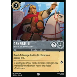 Lorcana Löskort: Reign of Jafar: General Li - Head of the Imperial Army