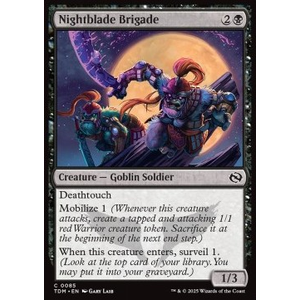 Magic löskort: Tarkir: Dragonstorm: Nightblade Brigade
