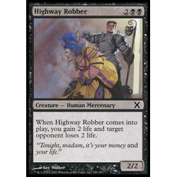 Magic löskort: 10th Edition: Highway Robber
