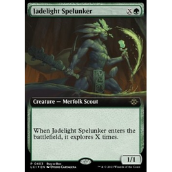 Magic löskort: The Lost Caverns of Ixalan: Jadelight Spelunker (Buy a Box Promo) (Foil)