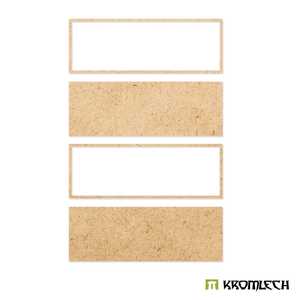 Monstrous Infantry 3x1 Square Base Movement Trays (2)