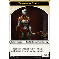 Magic löskort: Amonkhet: Trueheart Duelist Token