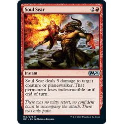 Magic löskort: Core Set 2021: Soul Sear (Foil)