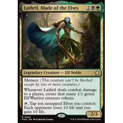Magic löskort: Magic: The Gathering Foundations: Lathril, Blade of the Elves