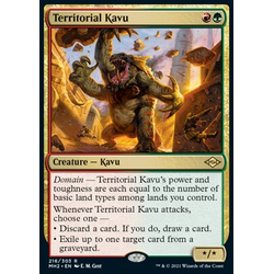 Magic löskort: Modern Horizons 2: Territorial Kavu (Foil)