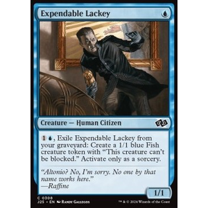 Magic löskort: Magic: Foundations Jumpstart: Expendable Lackey