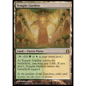 Magic löskort: Return to Ravnica: Temple Garden