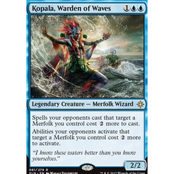 Magic löskort: Ixalan: Kopala, Warden of Waves (Foil)