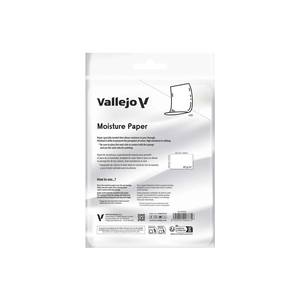 Vallejo Wet Palette: Moisture paper (60g 225x145mm) (30 sheets)