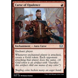 Magic löskort: Commander: March of the Machine: Curse of Opulence