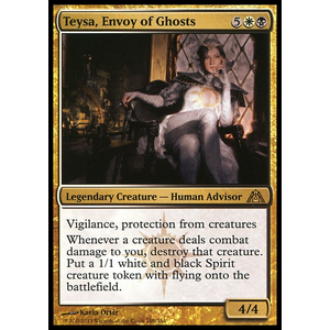 Magic löskort: Dragon's Maze: Teysa, Envoy of Ghosts