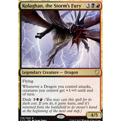Magic löskort: Commander 2017: Kolaghan, the Storm's Fury