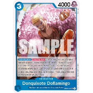 One Piece Löskort: 500 Years in the Future: Donquixote Doflamingo