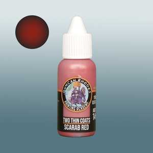 Two Thin Coats: Scarab Red - Metallic