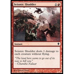 Magic löskort: Zendikar: Seismic Shudder