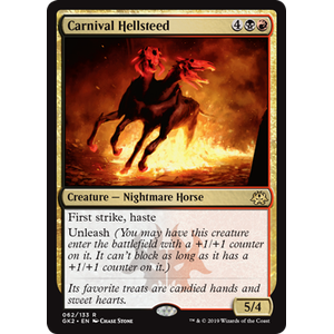 Magic löskort: Ravnica Allegiance Guild Kits: Carnival Hellsteed