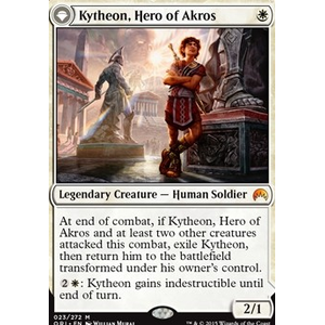 Magic löskort: Origins: Kytheon, Hero of Akros // Gideon, Battle-Forged