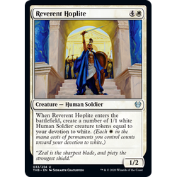 Magic löskort: Theros: Beyond Death: Reverent Hoplite