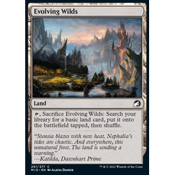 Magic löskort: Innistrad: Midnight Hunt: Evolving Wilds (Foil)
