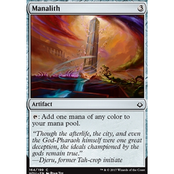 Magic löskort: Hour of Devastation: Manalith (Foil)
