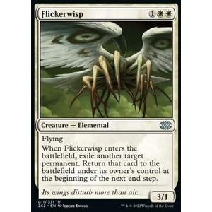 Magic löskort: Double Masters 2022: Flickerwisp