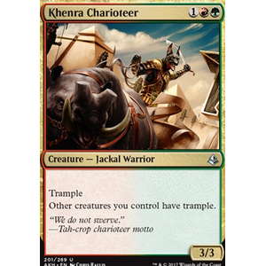 Magic löskort: Amonkhet: Khenra Charioteer