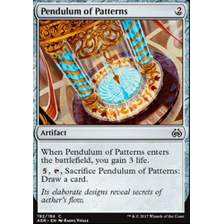 Magic löskort: Aether Revolt: Pendulum of Patterns
