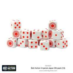 Bolt Action: Imperial Japanese D6 pack (16)