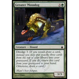 Magic Löskort: Ravnica: Greater Mossdog