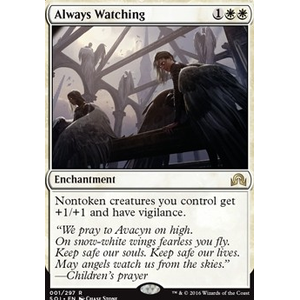 Magic löskort: Shadows over Innistrad: Always Watching (Foil)
