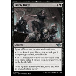 Magic löskort: Outlaws of Thunder Junction: Lively Dirge