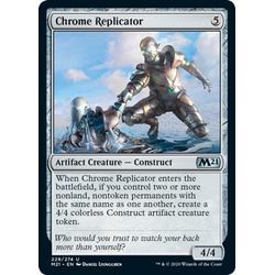 Magic löskort: Core Set 2021: Chrome Replicator (Foil)