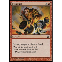 Magic löskort: 10th Edition: Demolish