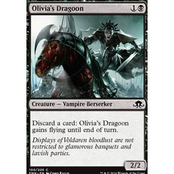 Magic löskort: Eldritch Moon: Olivia's Dragoon
