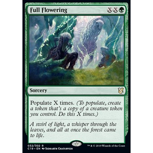 Magic löskort: Commander 2019: Full Flowering