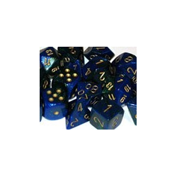 Gemini™ Blue-Green w/gold (10-die set)