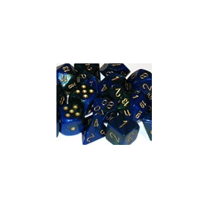Gemini™ Blue-Green w/gold (10-die set)
