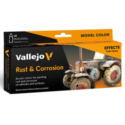 Vallejo Model Color: Rust & Corrosion 8x18ml