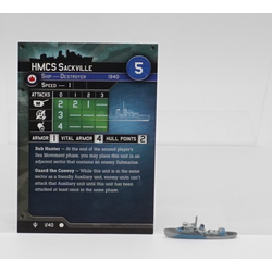 A&A Naval Miniatures Game: Canada: HMCS Sackville 1/40
