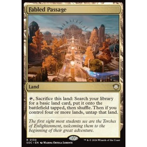 Magic löskort: Commander: Secrets of Strixhaven: Fabled Passage