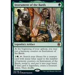 Magic löskort: Adventures in the Forgotten Realms: Instrument of the Bards (Promo Foil)