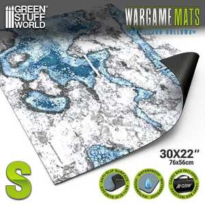 Neoprene Mat 22x32" Blizzard Hollows (56x76cm)
