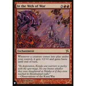 Magic löskort: The List: In the Web of War