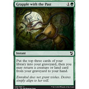 Magic löskort: Commander 2018: Grapple with the Past
